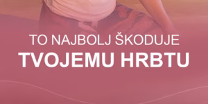 Napaka, ki jo delamo, ko nas nekaj boli